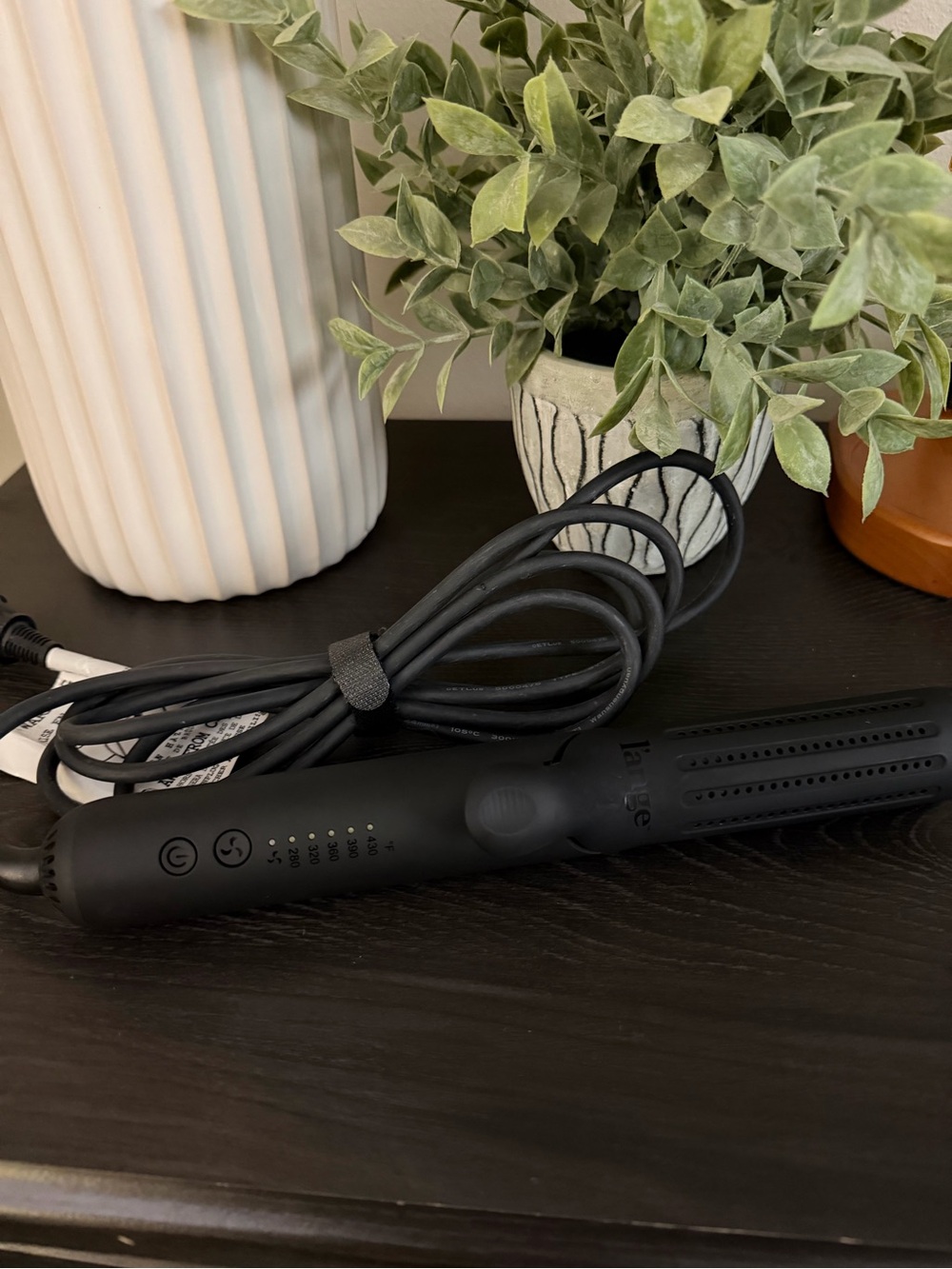 Lange Black Hair Styling Duo - Matte Black